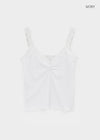 Tutom Punching Lace Sleeveless