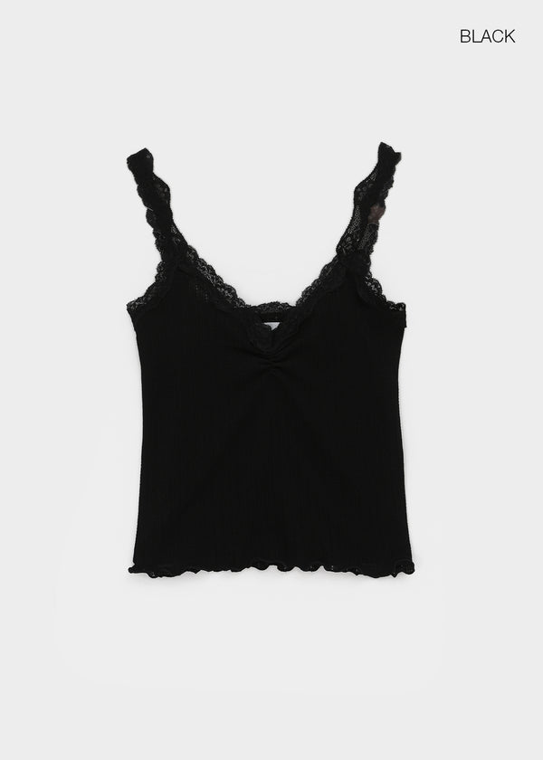 Tutom Punching Lace Sleeveless