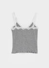 Tutom Punching Lace Sleeveless