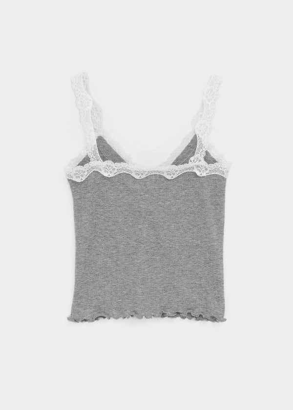 Tutom Punching Lace Sleeveless