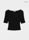 Lopopong Deep V-neck Sleeveless Tee