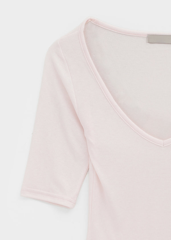 Lopopong Deep V-neck Sleeveless Tee