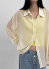Rocky and a see-through summer shirt