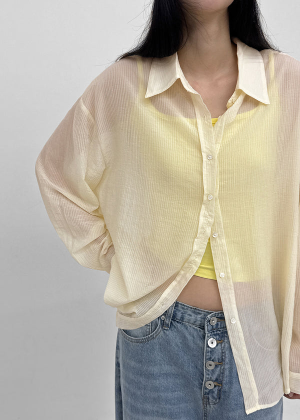 Rocky and a see-through summer shirt
