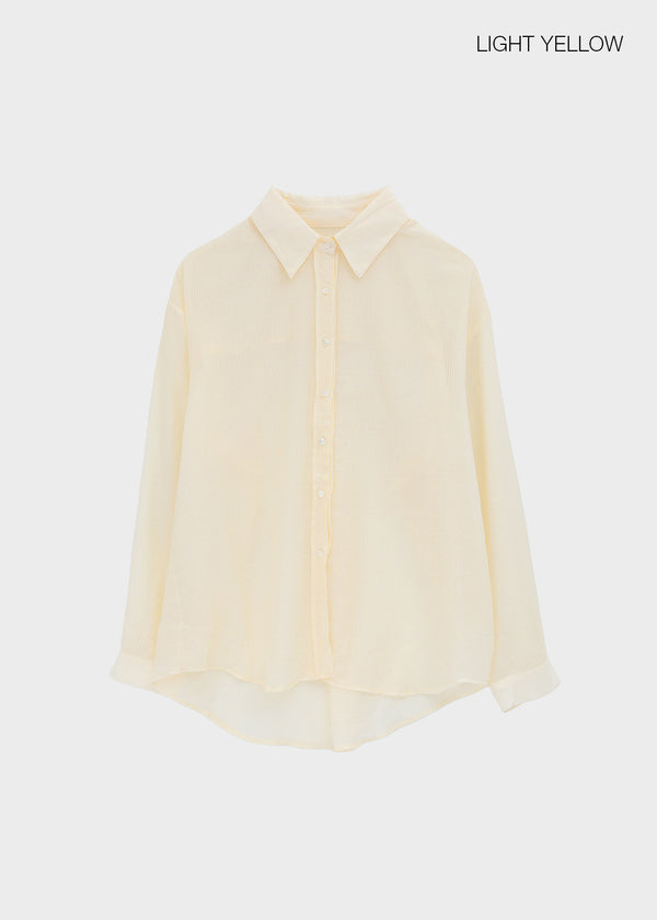 Rocky and a see-through summer shirt