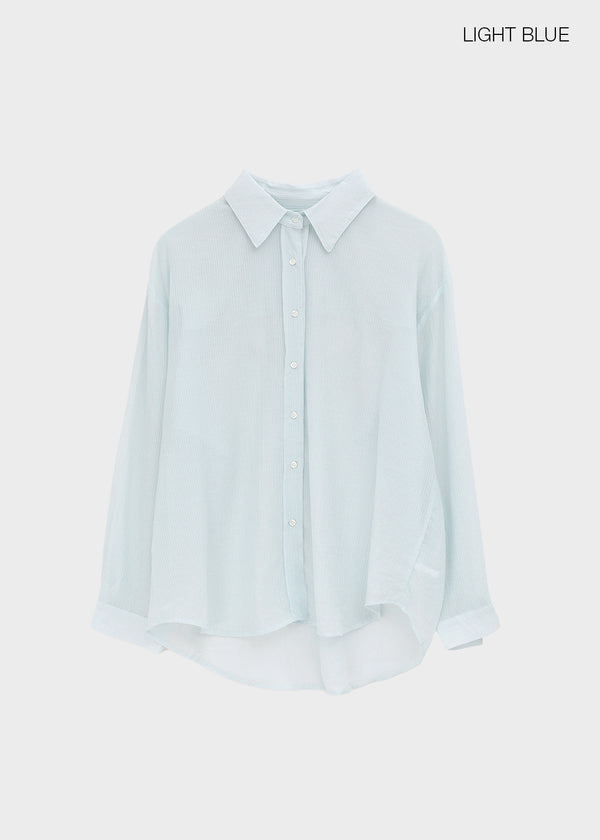 Rocky and a see-through summer shirt