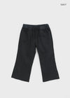 Cup Button Capri Elastic Pants