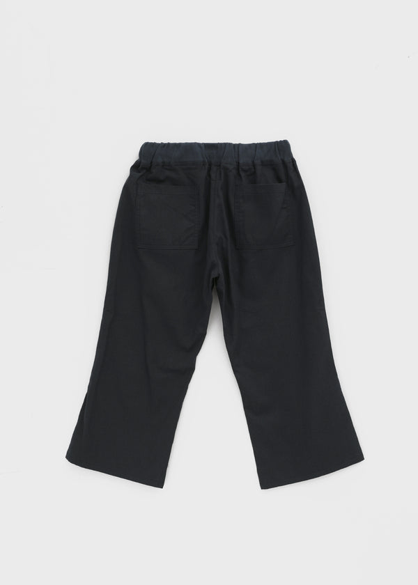 Cup Button Capri Elastic Pants