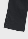 Cup Button Capri Elastic Pants