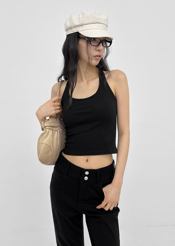Elform Backless Halter Sleeveless (Built-in Cup)