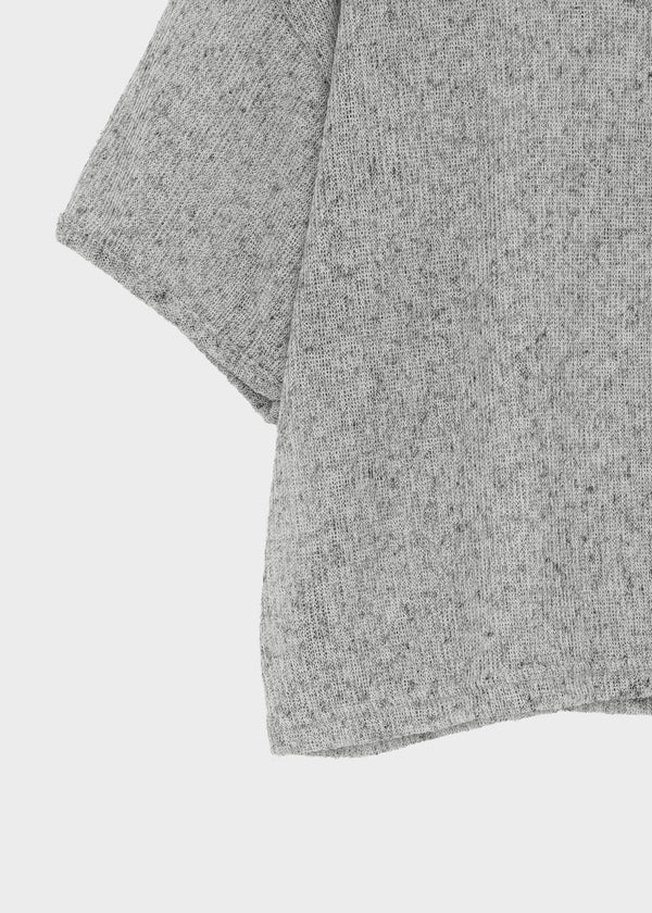 Cle Strap Linen Short Sleeve Cardigan