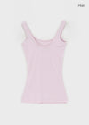 Cheddy Striped Square Neck Sleeveless