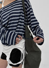 Dinf Striped Summer Long Sleeve Tee