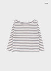 Dinf Striped Summer Long Sleeve Tee