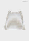 Dinf Striped Summer Long Sleeve Tee