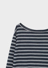 Dinf Striped Summer Long Sleeve Tee