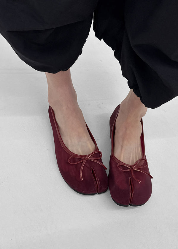Klevin Mesh Tabi Flat Shoes