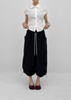 (UNISEX) Lidoff Nylon Cargo Half-length Pants