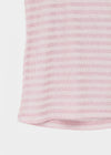 Tessian striped knit halter top