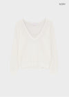 Nellian Deep V-Neck Summer Knit