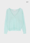 Nellian Deep V-Neck Summer Knit