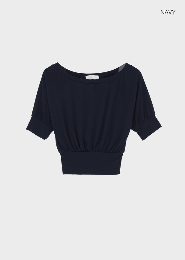 Polyt Off-shoulder Sleeveless Top (Available as a set)