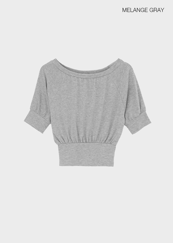 Polyt Off-shoulder Sleeveless Top (Available as a set)