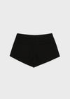 Sets Low-waist Patch Cotton Shorts