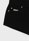 Sets Low-waist Patch Cotton Shorts