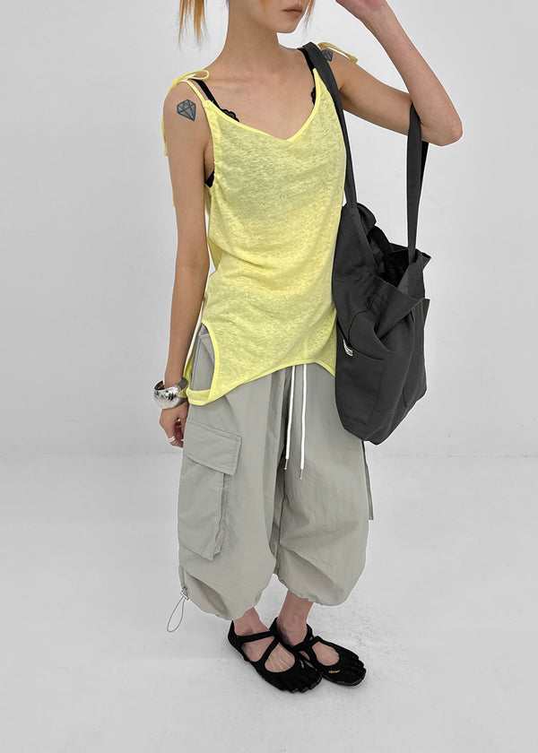 Kade Four-Way Strap Sleeveless (60% Linen)