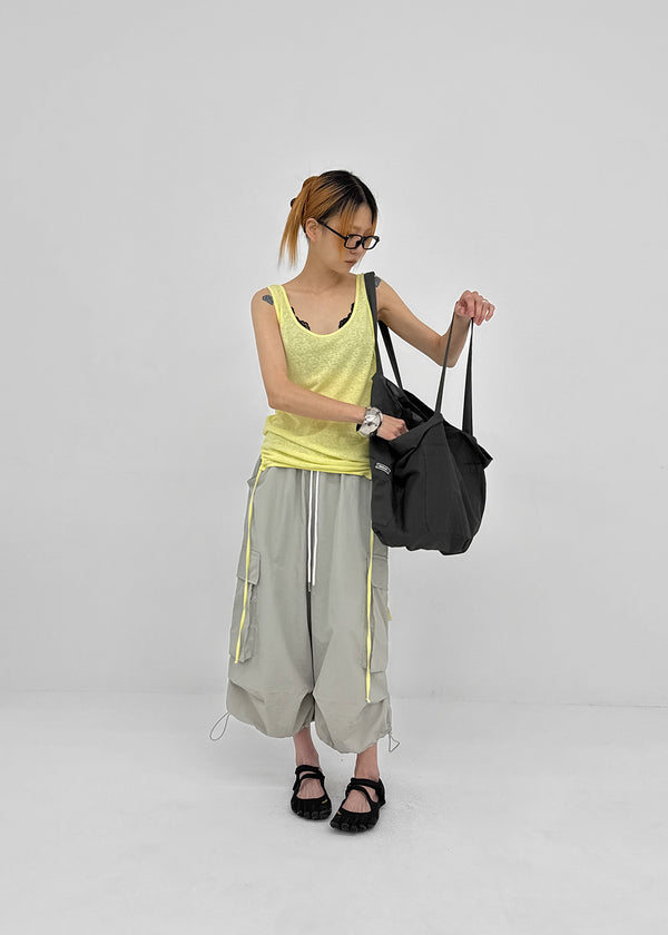 (UNISEX) Lidoff Nylon Cargo Half-length Pants