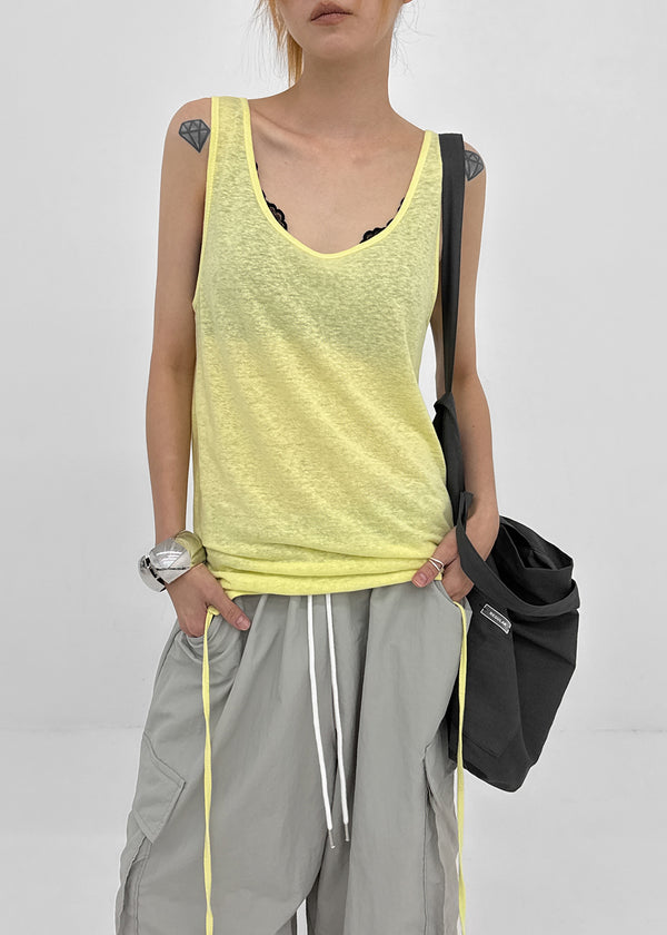 Kade Four-Way Strap Sleeveless (60% Linen)
