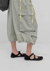 (UNISEX) Lidoff Nylon Cargo Half-length Pants