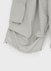 (UNISEX) Lidoff Nylon Cargo Half-length Pants