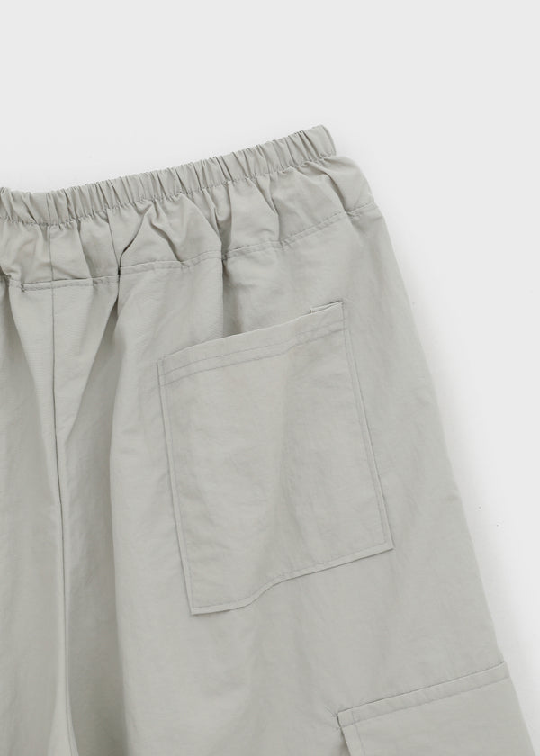(UNISEX) Lidoff Nylon Cargo Half-length Pants