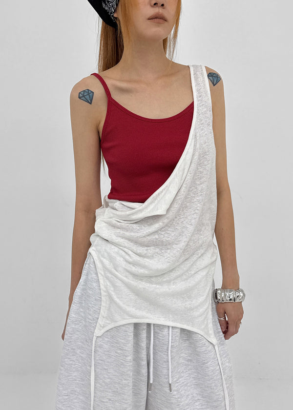 Kade Four-Way Strap Sleeveless (60% Linen)