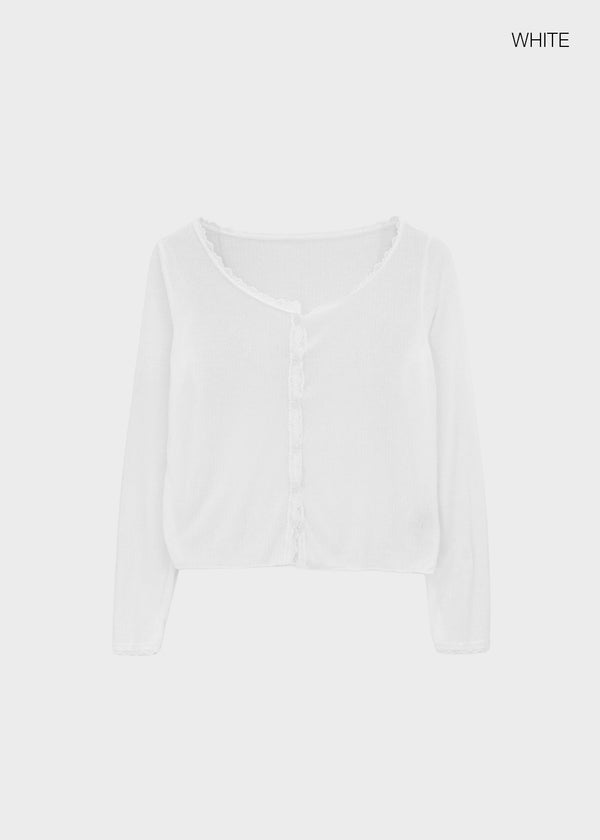 Kaipel Lace Summer Cardigan