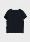 (UNISEX) Burinf Printed Ringer Short Sleeve T-shirt