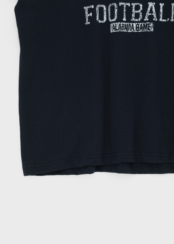 (UNISEX) Burinf Printed Ringer Short Sleeve T-shirt