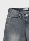 Deanb Low-waist Damaged Bootcut Denim Pants