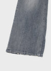 Deanb Low-waist Damaged Bootcut Denim Pants