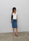 Keane Folding Midi Skirt