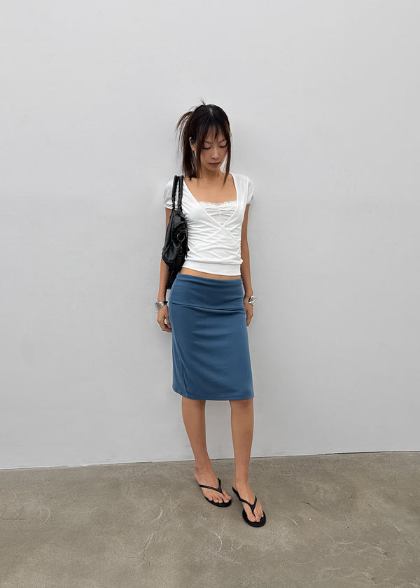 Keane Folding Midi Skirt