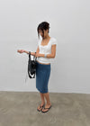 Keane Folding Midi Skirt
