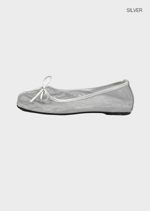 Klevin Mesh Tabi Flat Shoes