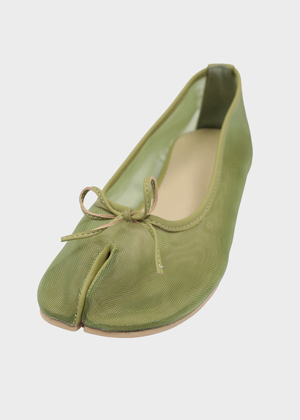 Klevin Mesh Tabi Flat Shoes