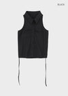 Belle Collar Sleeveless Blouse