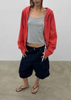 Fabiel Warmer Loose Fit Zip-up Hoodie