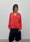 Fabiel Warmer Loose Fit Zip-up Hoodie