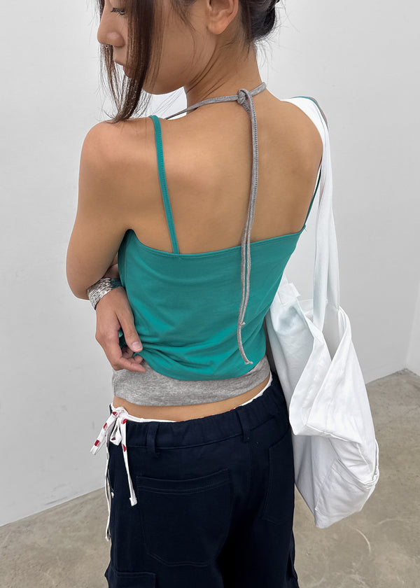 Bearg SET - Strappy Sleeveless, Halter Sleeveless
